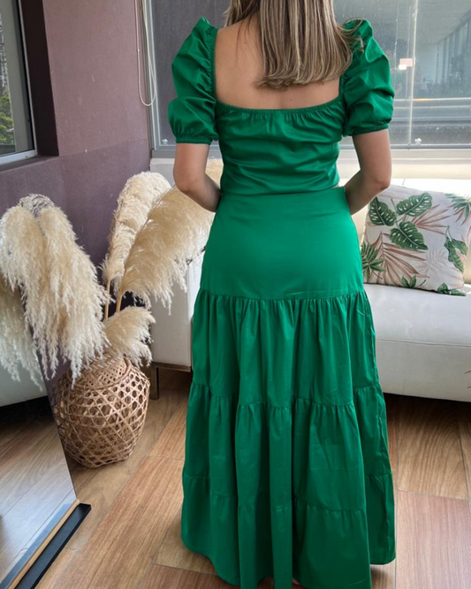 Set de falda y blusa popelina