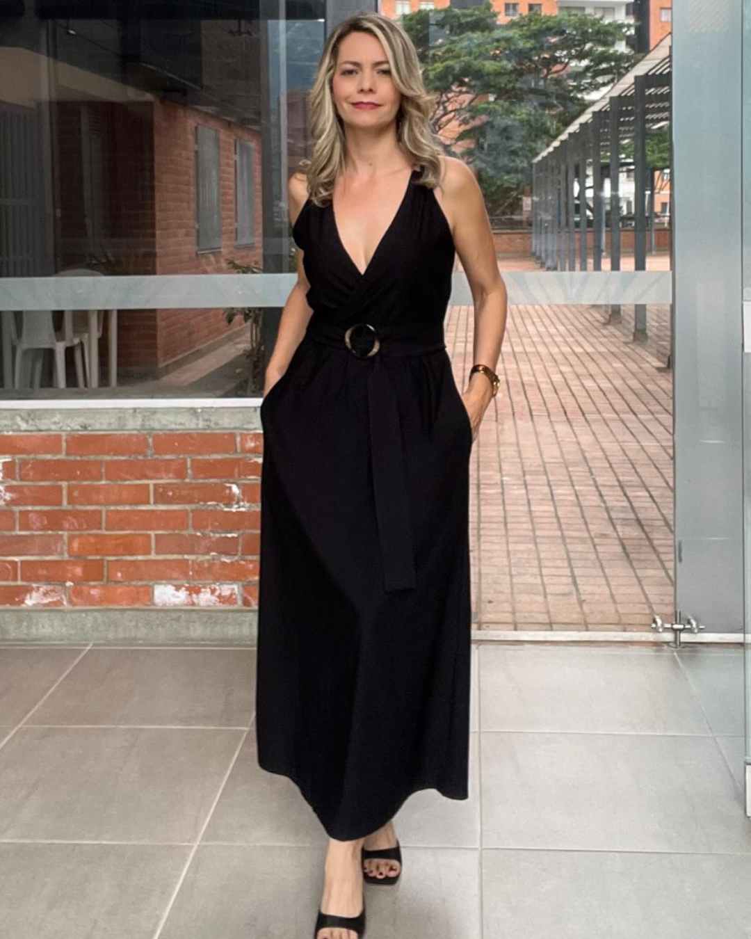 Vestido cruzado Supersoft