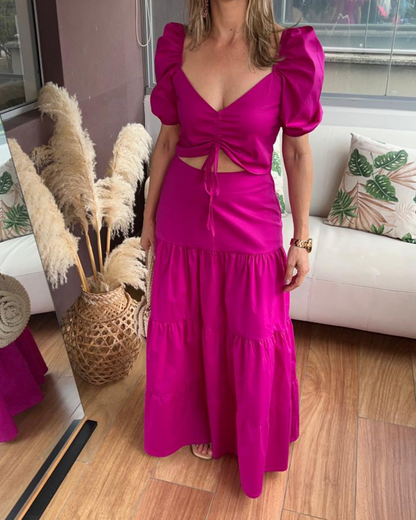 Set de falda y blusa popelina