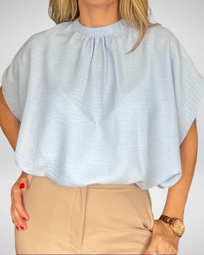 Blusón cuello alto