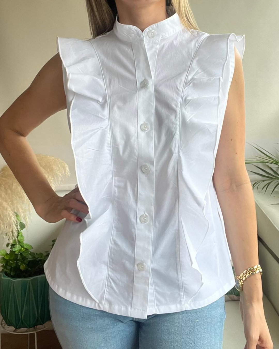Blusa de boleros