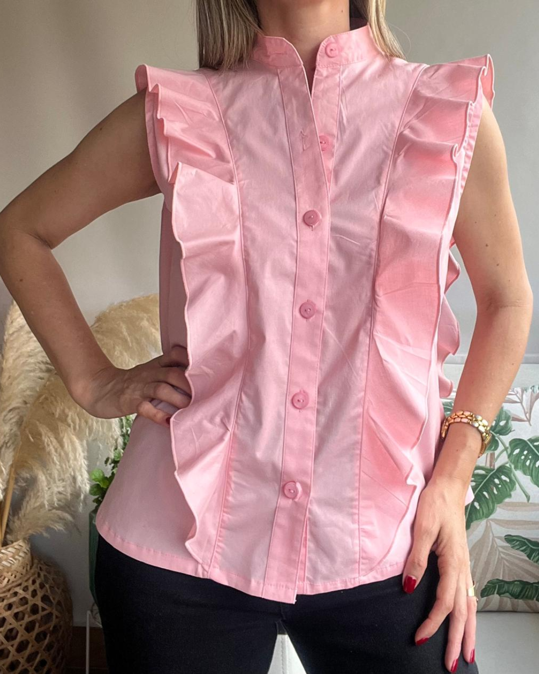 Blusa de boleros