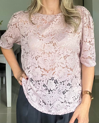 Blusa encaje
